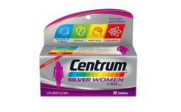 Centrum silver 50 mujer gender con 60 tabletas ginseng extracto de raiz