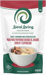 Aeh alga espirulina canela y jengibre bolsa con 200 gramos Spiral shake