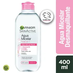 Agua micelar todo en 1 Garnier 400 ml