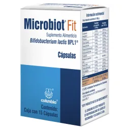 Microbiot Fit Suplemento Alimenticio 15 Capsulas