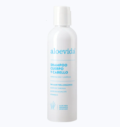 Shampoo cuerpo y cabello  70% aloe vera 121 ml Aloe Vida