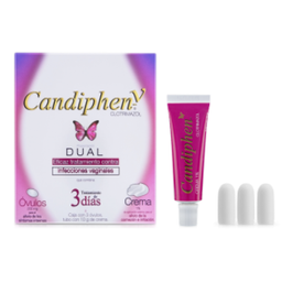Candiphen-V Dual 200 Mg 3 Ovulos (Clotrimazol )