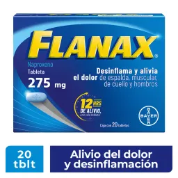 Flanax 275 Mg 20 Tab (Naproxeno)
