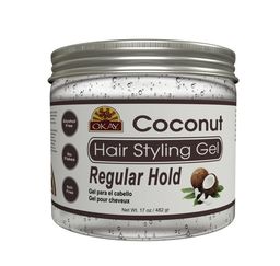 Gel estilizador para el cabello de coco 6 oz Okay