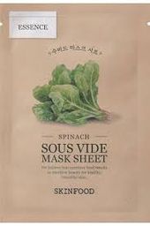 Mascarilla facial de espinaca 1 pieza Skinfood