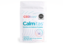 Gomitas de cbd cbdbies calmitas sabores frutales 150 mg