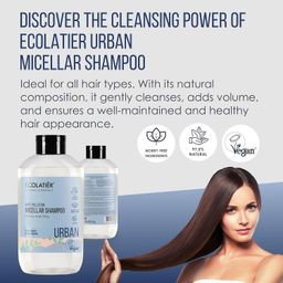 Eclu shampoo micellar anti pollution for all hair types 600 ml Ercolatier