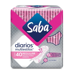 Panty Prot Saba Diarios Reg C/40
