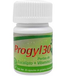 Progyl 30 eucalipto 30 p perlas