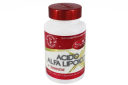 Acido Alfalipoico + Reveratrol Bio Ser Natural 500 mg 60 capsulas
