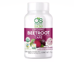 Beet root 60 capsulas Organic Side