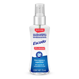 Escudo Solucion Antiseptica P/Man Spy 75 Ml