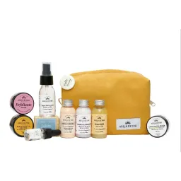 Kit cosmetiquera beeauty bag 9 amenidades Abeja Reyna