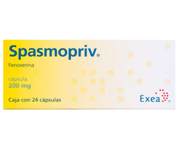 Spasmopriv 200 Mg C/24 Capsulas (Fenoverina)