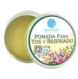 Pomada tos y resfriado 40 gr Selvatica
