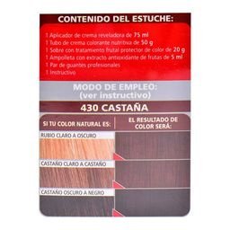 Tinte Nutrint Castaña 430 Xiomara