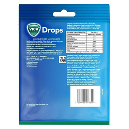 Drops caramelo macizo sabor jengibre 20 pastillas Vick
