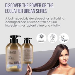 Ecl green hair balm nutrition strength organic avocado 250 ml Ercolatier