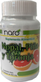 Nopal piña y toronja Naro 600mg 120 tab