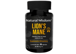 Hongos melena de leon 30 caps Natural Wisdom