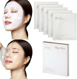 Mascarilla de colageno derretido para mejillas 5 pzs Mixsoon