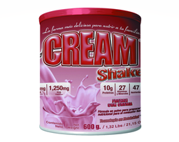 Cream shake nutrition F&nt 600 gr sabor fresa