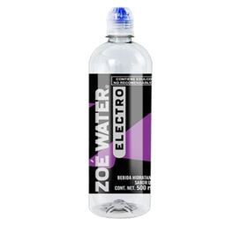 Water electro 500 ml uva Zoe