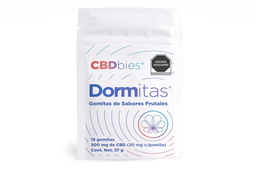 Gomitas de cbd cbdbies dormitas sabores frutales 300 mg