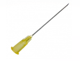 Aguja esteril hipodermica sensimedical 20g x 38 mm amarillo
