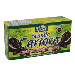 Tbs Semilla Carioca C/30 500 mg con semilla de platano 1X120