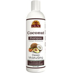 Shampoo de hidratantacion profunda de aceite de coco 355 ml Okay