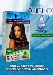 Tinte agua cielo castaño claro dor no.753