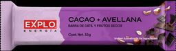 Barra de cacao avellana 35 gr Explo