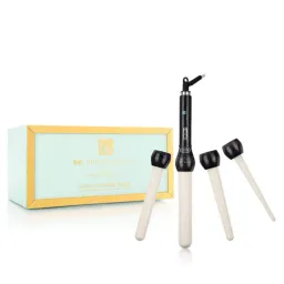Set de varita rizadora digital intercambiable 4 en 1 con tecnologia thermolon Cortex