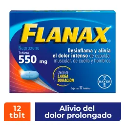 Flanax 550 Mg 12 Tab (Naproxeno)