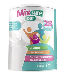 Suplemento alimenticio a base de proteinas sabor  natural 400 gr Mixsure Dbt