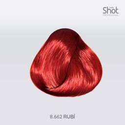 Tinte rojo rubi 90 gr 20 vol Kolor Shot
