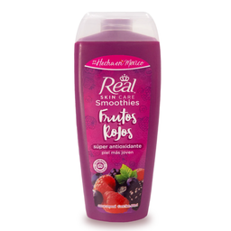 Crema liquida corporal Real Skin Care smoothies frutos rojos 400 ml