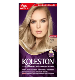Tinte crema plata 98 Koleston