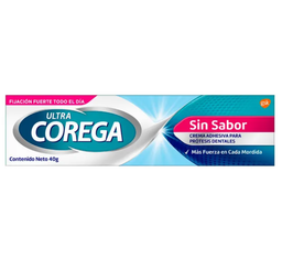 Adhesivo Corega Ultra Sin Sabor 40 Gr