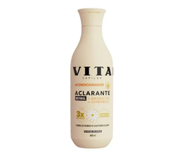 Acondicionador aclarante para cabello rubio o castano claro 400 ml Vitacilina