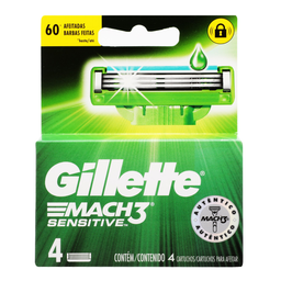 Cartucho Gtte Mach 3Sensitv C/2