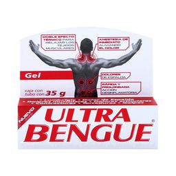 Ultra bengue gel tubo 35 g naproxeno lidocaina salicilato de metilo mentol