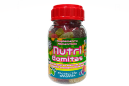 Nutri Gomitas Proteccion Garganta 210gr. Miel de abeja, equinacea,propo