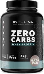 Proteina whey zero carbs 1 kg sabor mazapan Inteliva