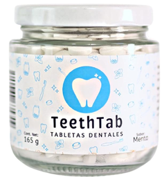 Teeth tab grande menta 160 gr