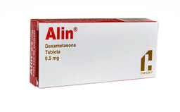 Alin 0.5 Mg caja con 30 Tableta Caja (Dexametasona)