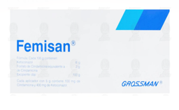 Femisan 30 G Vag Cra 6 Aplic (Ketoconazol/Clindamicina)