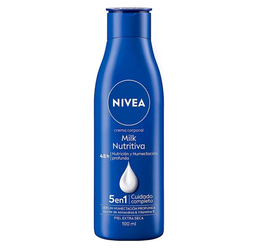 Crema Corporal Nivea Milk Nutritiva Extra Seca 100 Ml