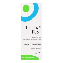 Thealoz Duo 3%Sol Oftal Fco 10Ml (Trehalosa/Hialuronato De Sodio)